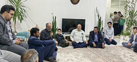 حضور معاونت فرهنگی ستاد عتبات عالیات استان کرمانشاه در هیئات و مساجد سطح شهر