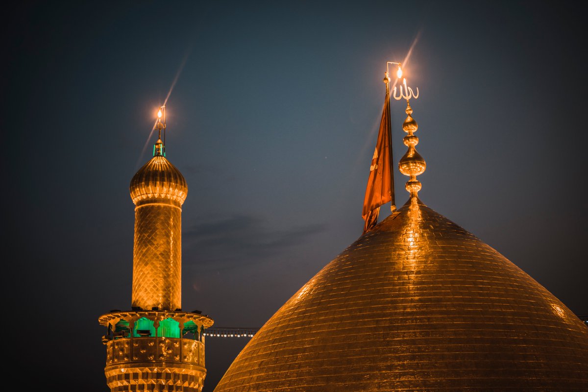 تصویر زیبا از حرم امام حسین(ع)