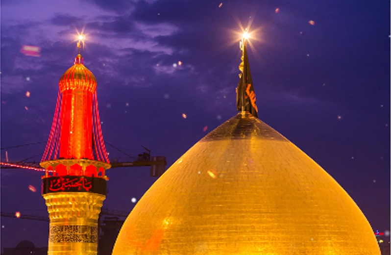 پرچم سیاهت رو گنبد دلم رو برده